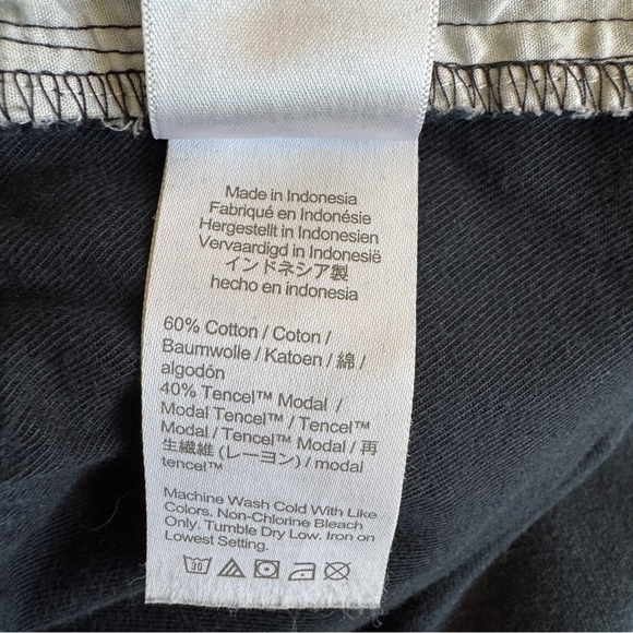 J.Crew Lightweight Jogger Pant in Cotton Twill, Black, Size 6 - Picture 7 of 7